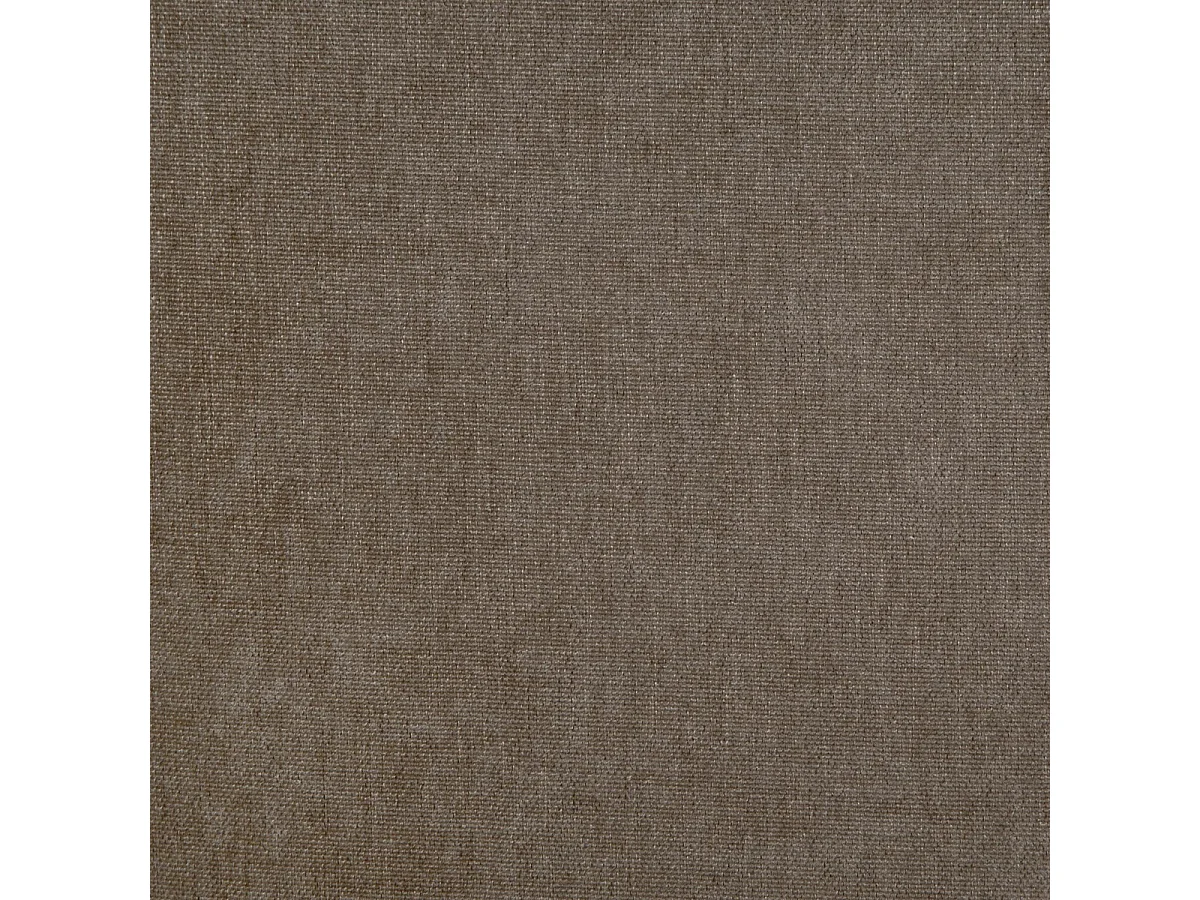 Fauteuil en tissu beige et pieds métal effet noyer L78 cm - LIV