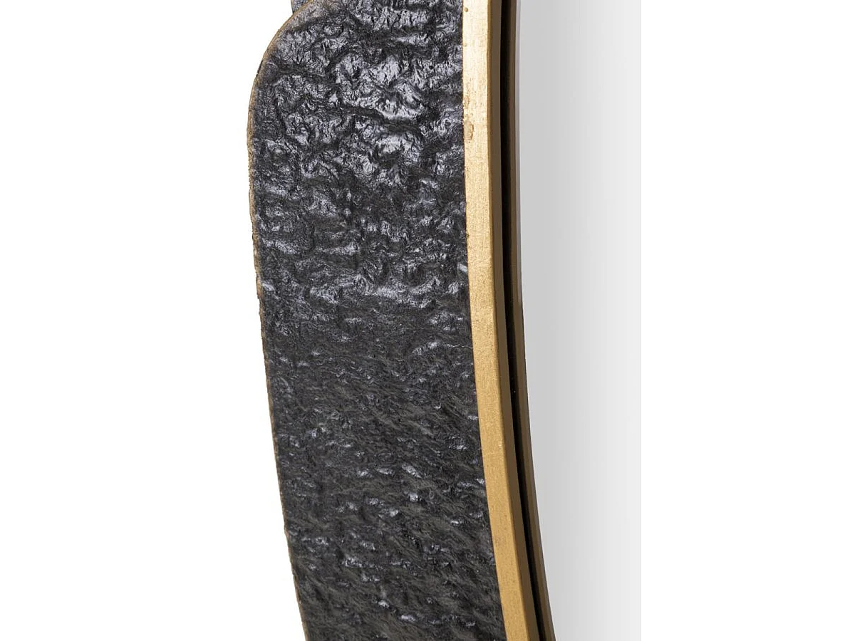 Miroir mural Art vertical en fer multicolore