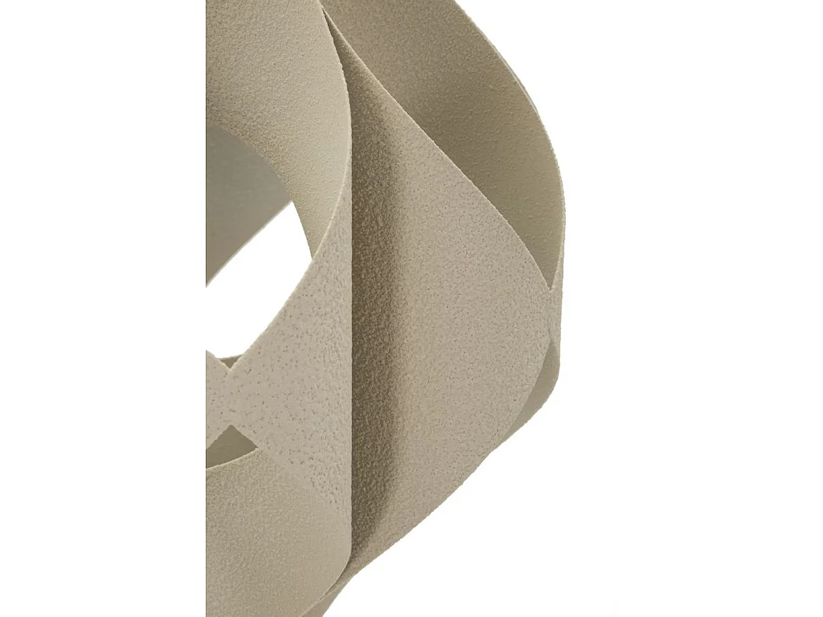 Lampa podłogowa Space z żelaza w kolorze kremowym 39,5x155 cm