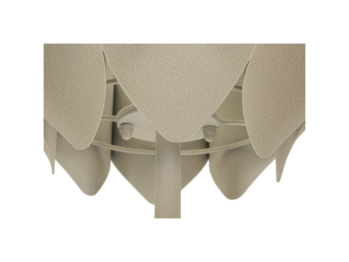 Lampa podłogowa Space z żelaza w kolorze kremowym 39,5x155 cm
