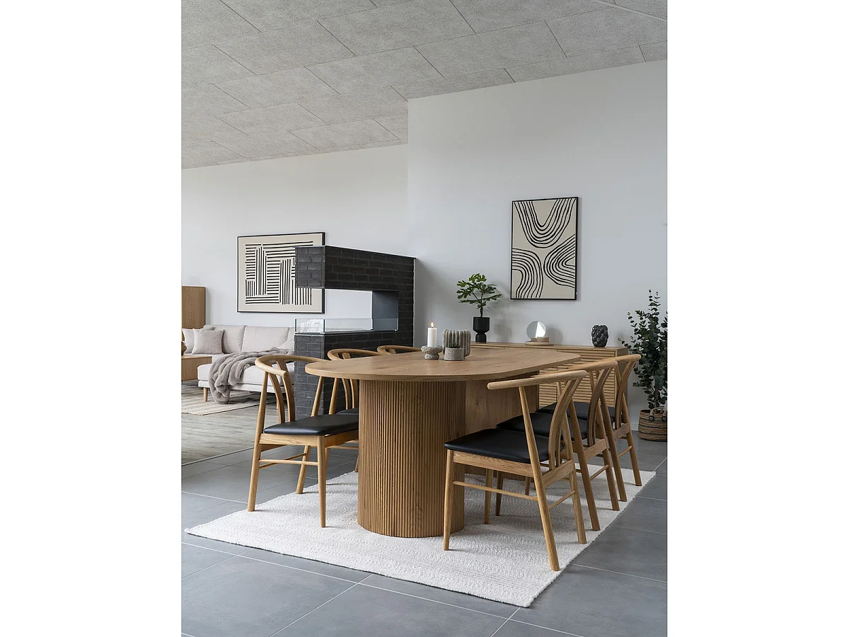 Rundes Tablett aus natürlichem Travertin Vikasa Home ø25,5 cm