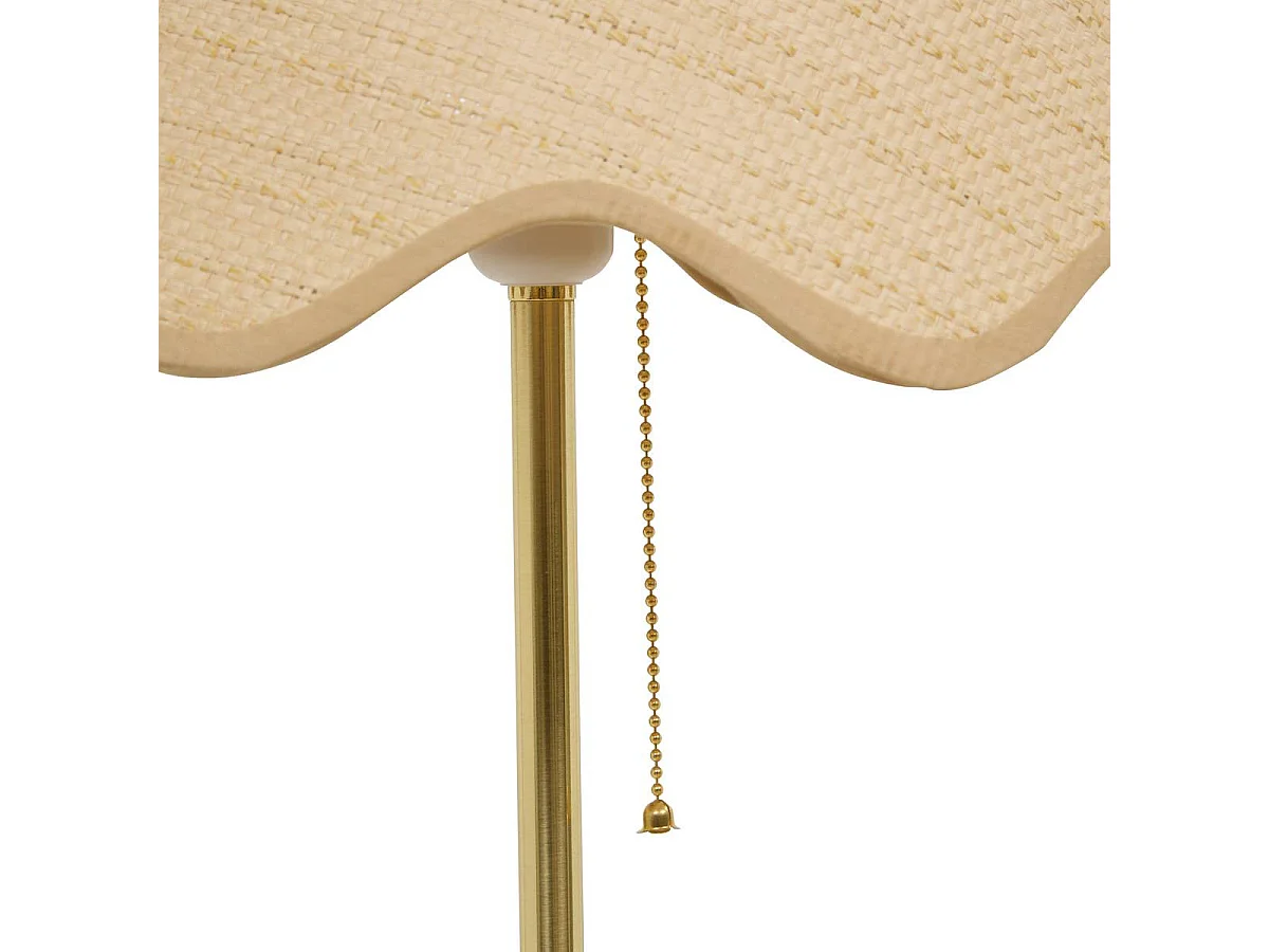 Lampadaire à Tirette "Flore" 150cm Doré