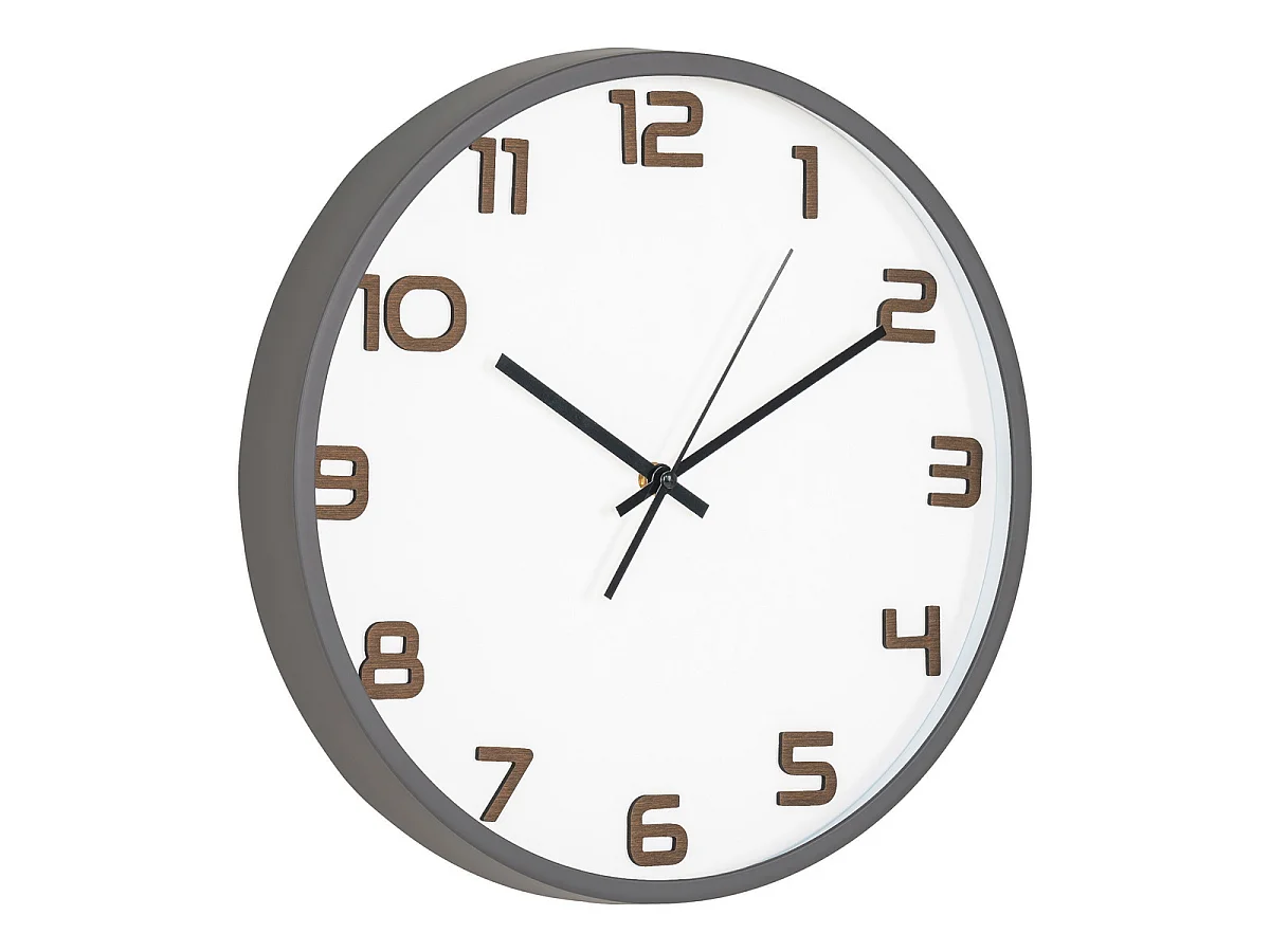 Orologio da parete Greenwich grigio silenzioso ø35 cm
