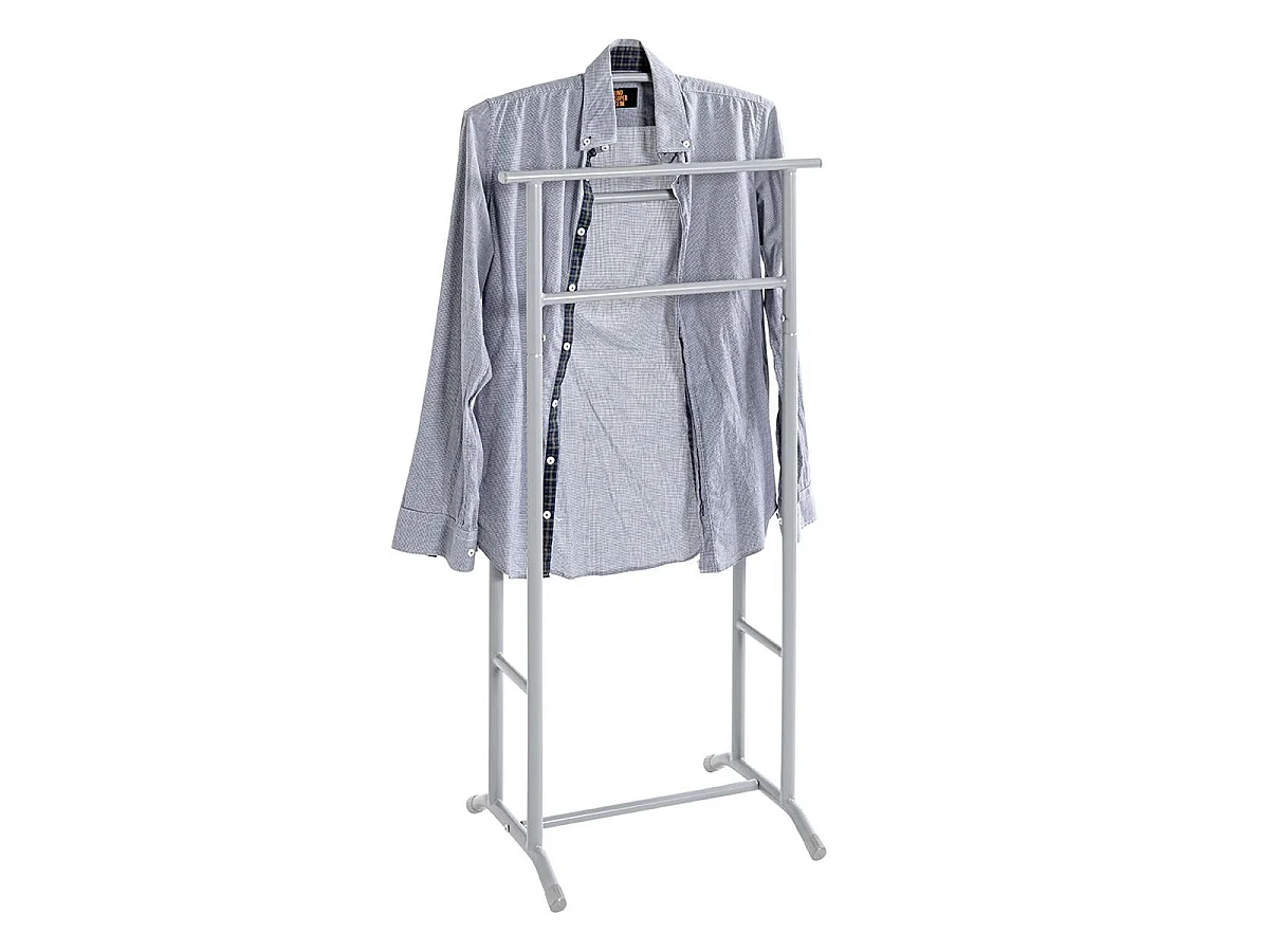 Valet de Chambre "Théo" 107cm Gris