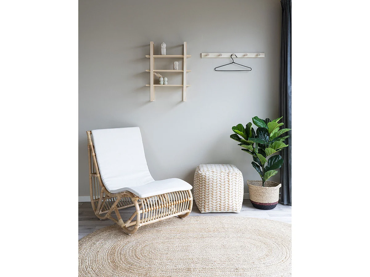 Tapis Bombay en jute naturel 140x200 cm