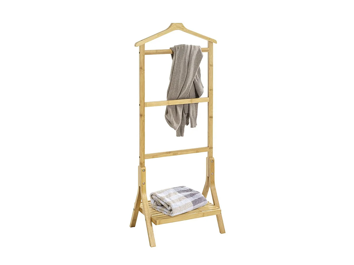 Valet de Chambre en Bambou "Lia" 115cm Naturel