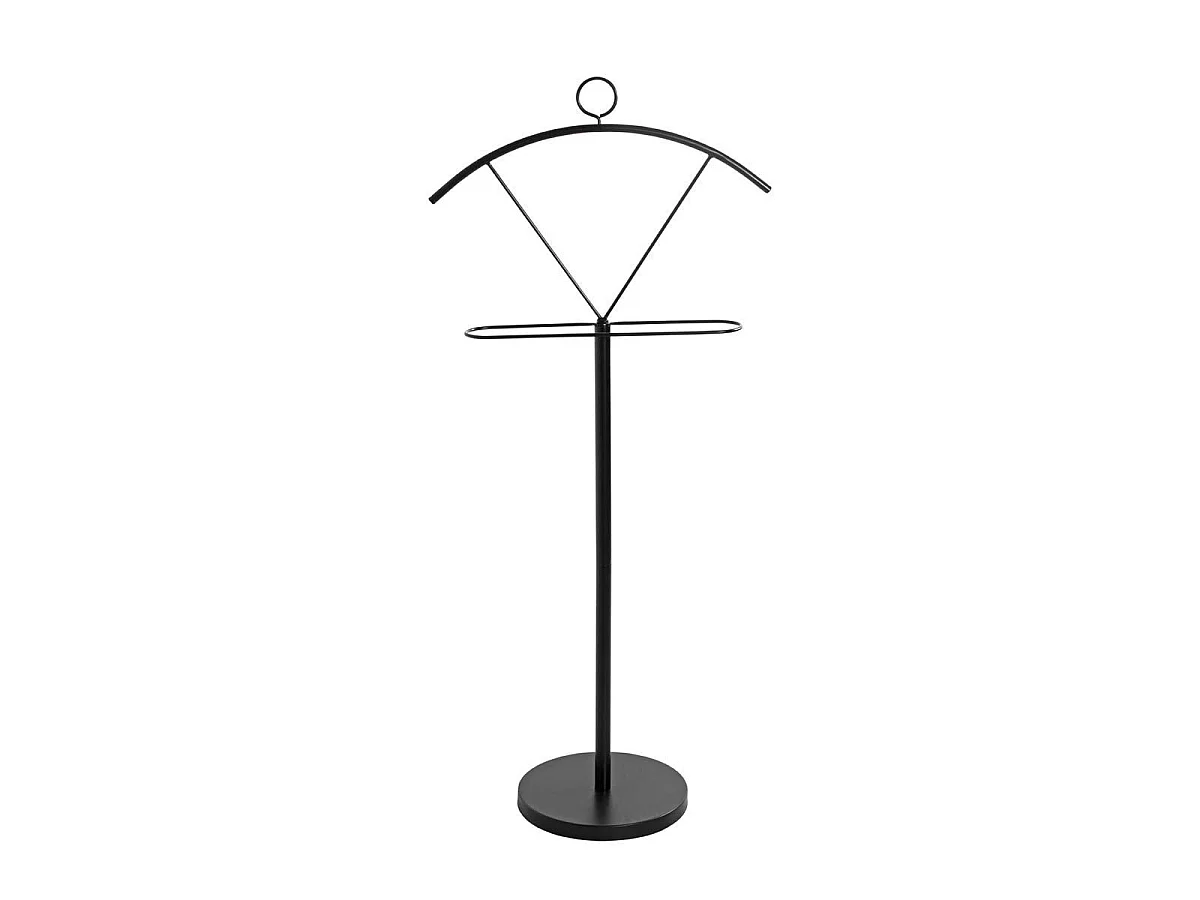 Valet de Chambre Design "Arthur" 117cm Noir