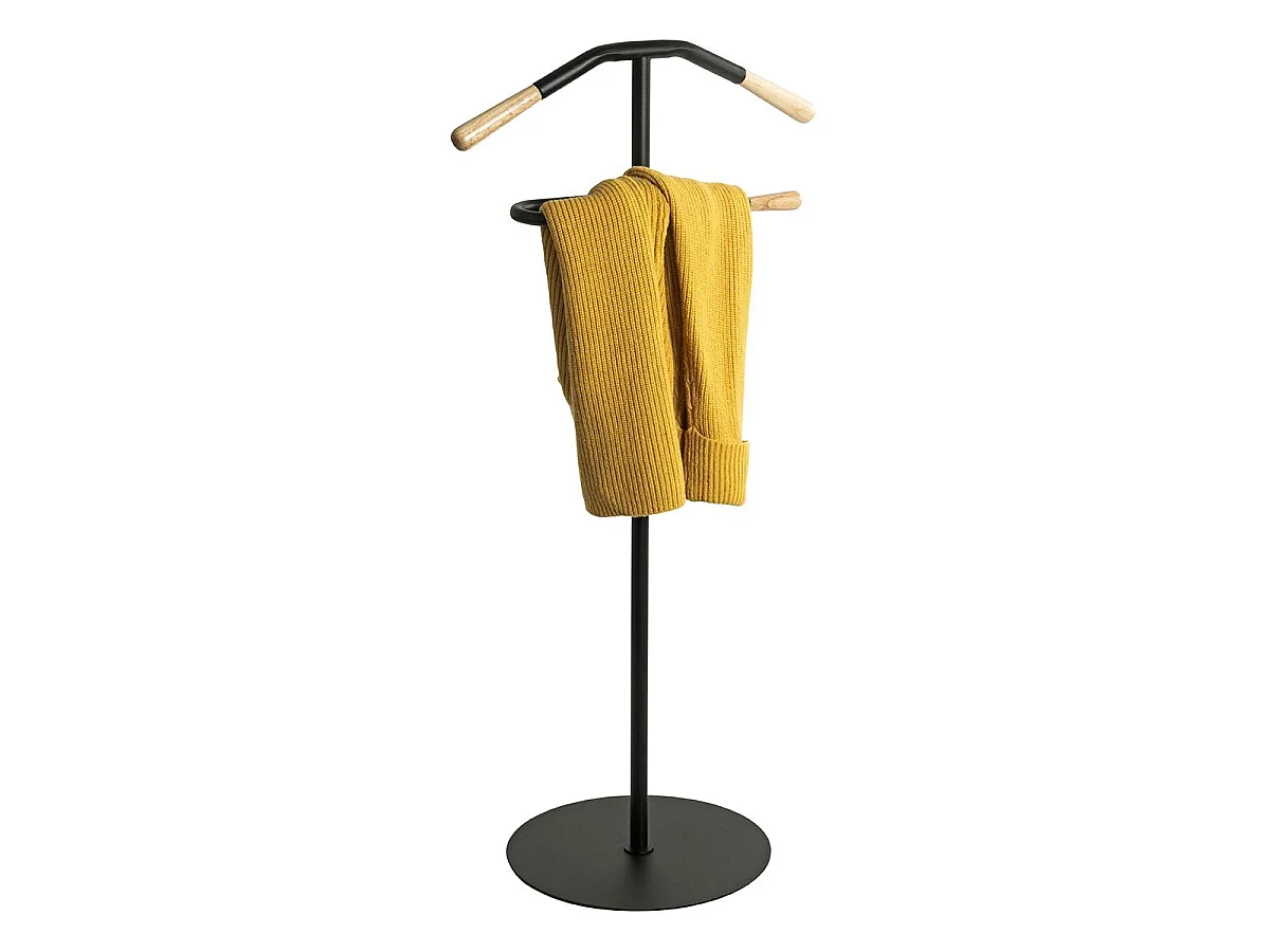 Valet de Chambre "Roger" 105cm Noir