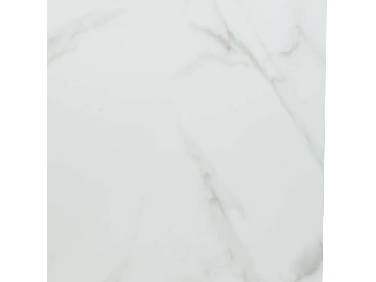 Lot de 4 Panneaux Effet Marbre "Bano" 30x60cm Blanc