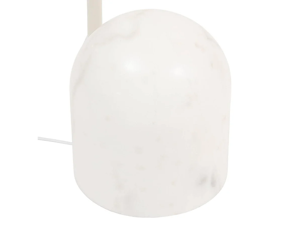 Lampadaire Arc en Marbre "Shani" 193cm Argile