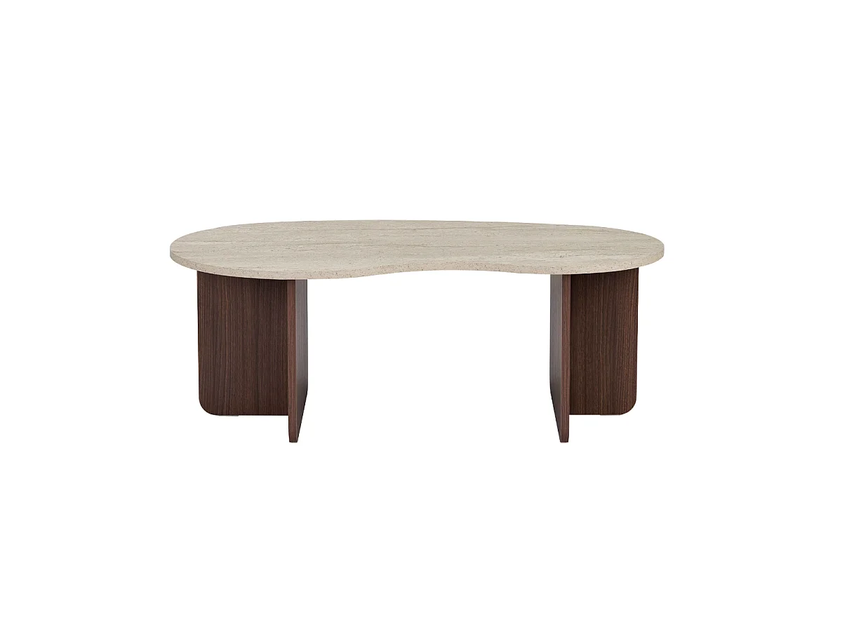 Table basse avec plateau organique L110 cm - MOSS