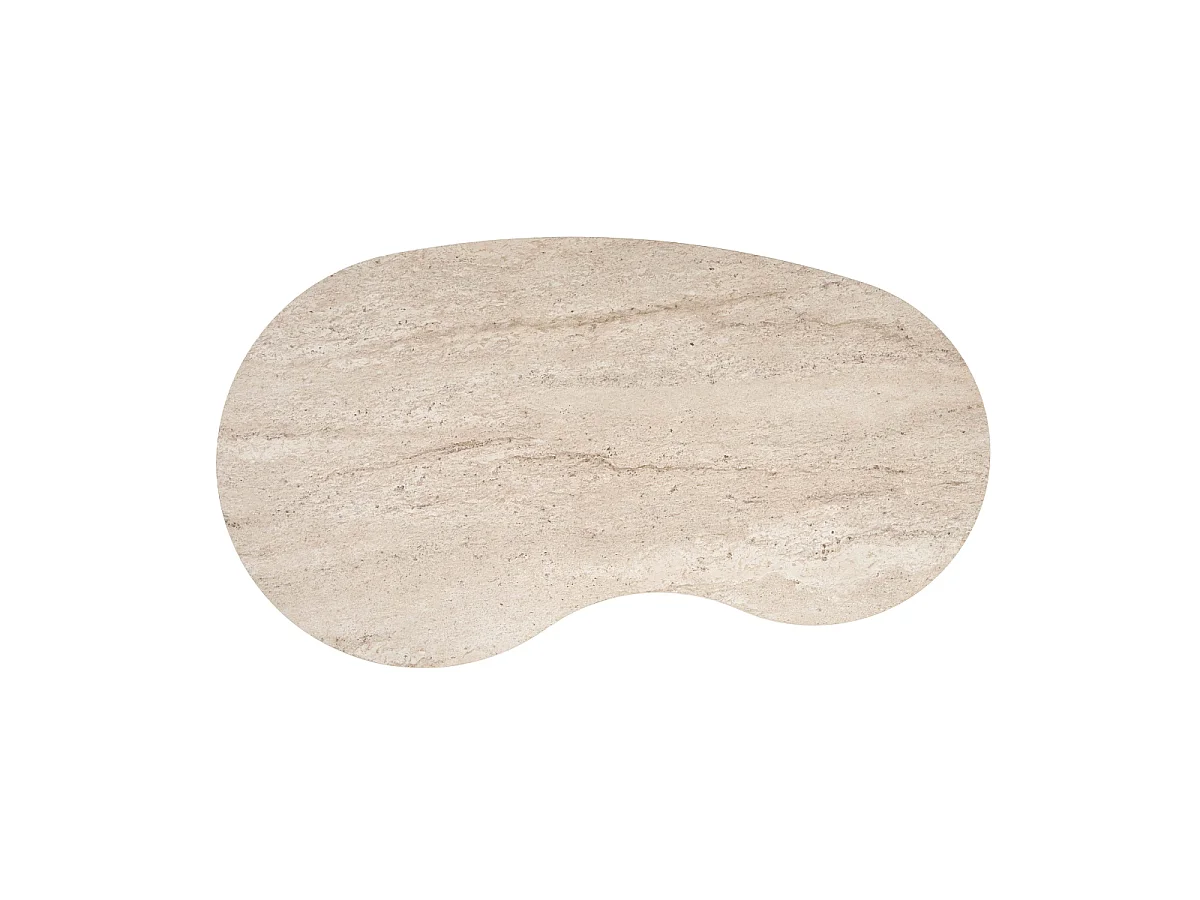 Table basse avec plateau organique L110 cm - MOSS