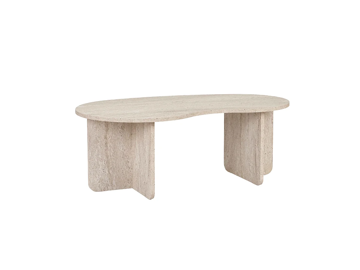 Table basse avec plateau organique L110 cm - MOSS