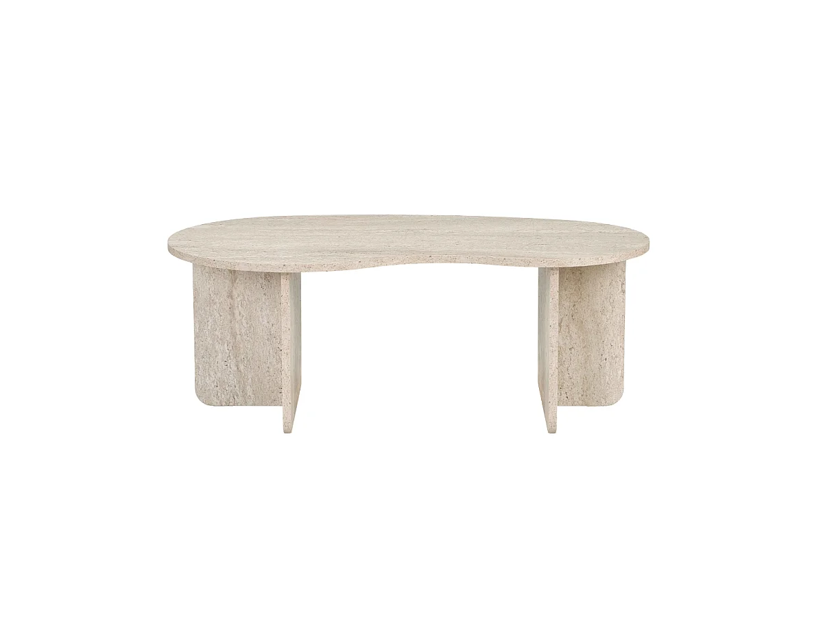 Table basse avec plateau organique L110 cm - MOSS