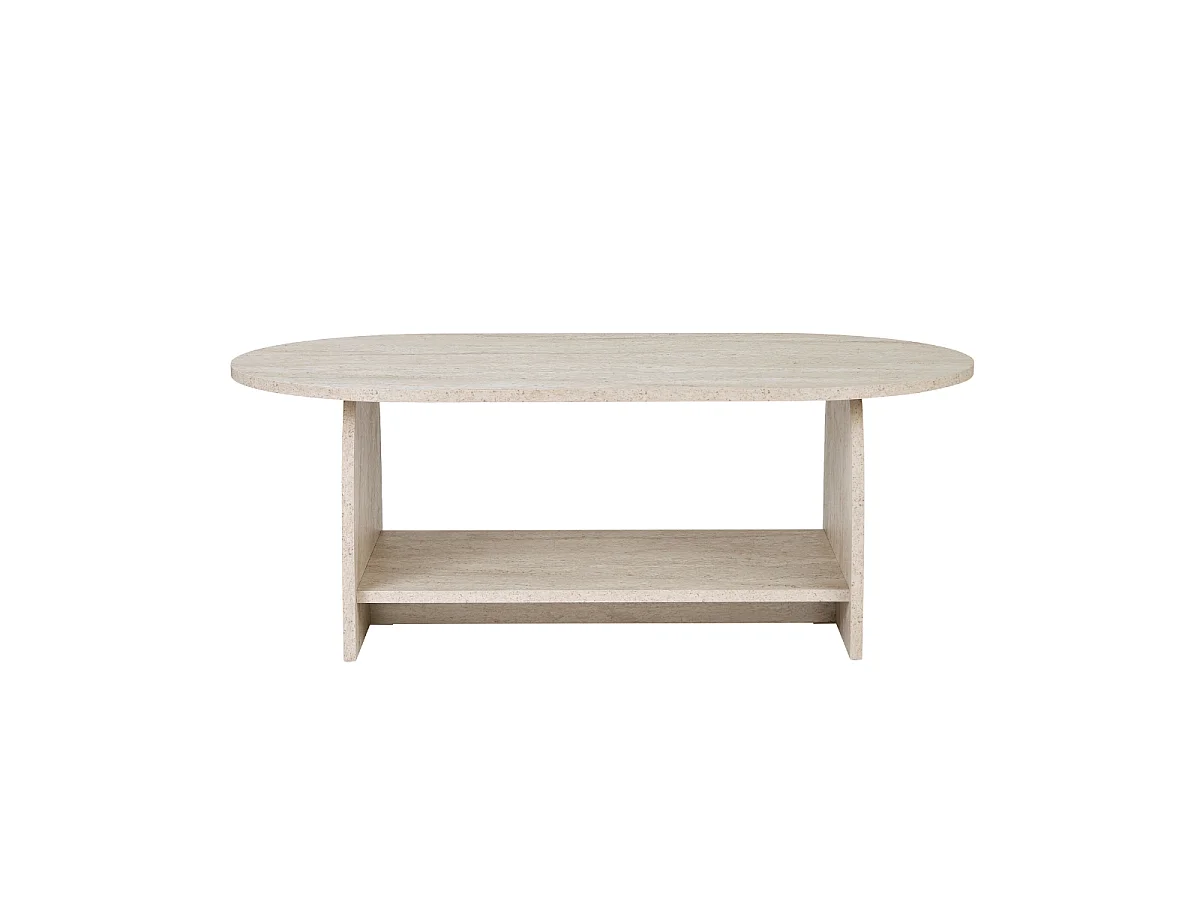 Table basse avec deux plateaux L110 cm - ASTER