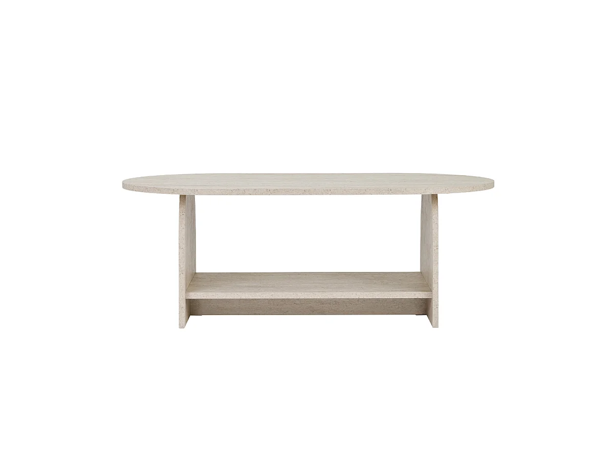 Table basse avec deux plateaux L110 cm - ASTER