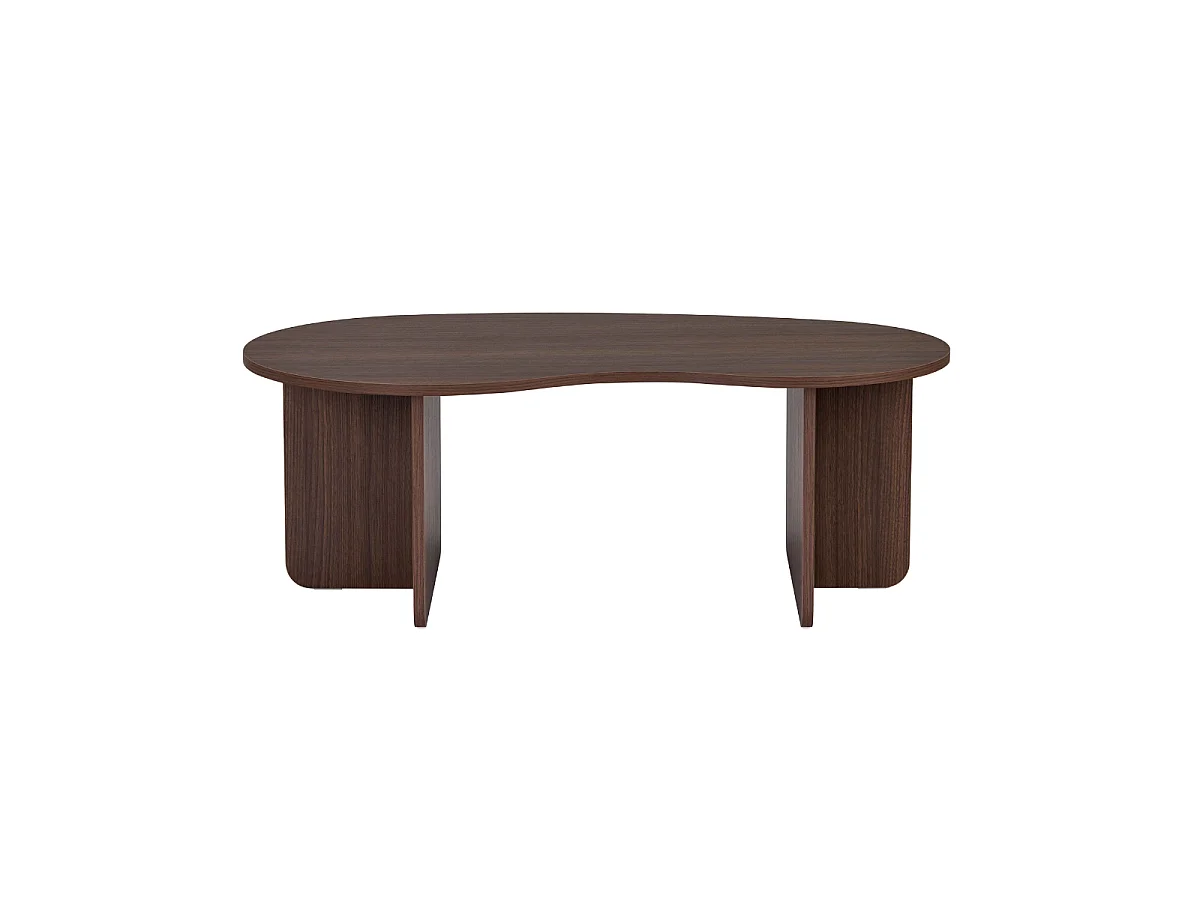 Table basse avec plateau organique L110 cm - MOSS