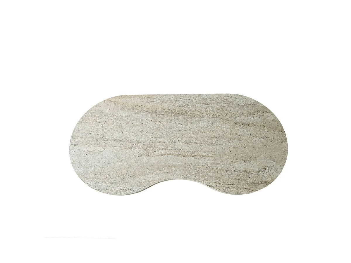 Kantoor met organisch gevormd blad L120 cm COMO
