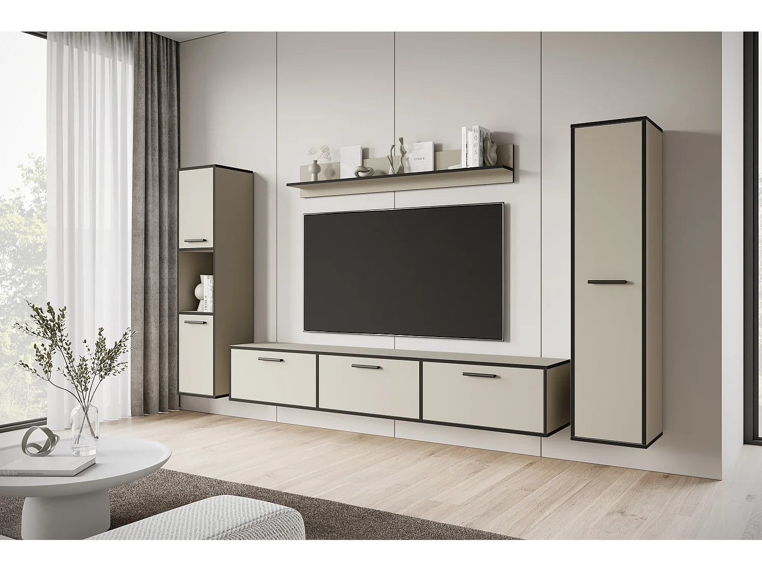 TOGA 4-teilige Wandeinheit Kaschmir beige