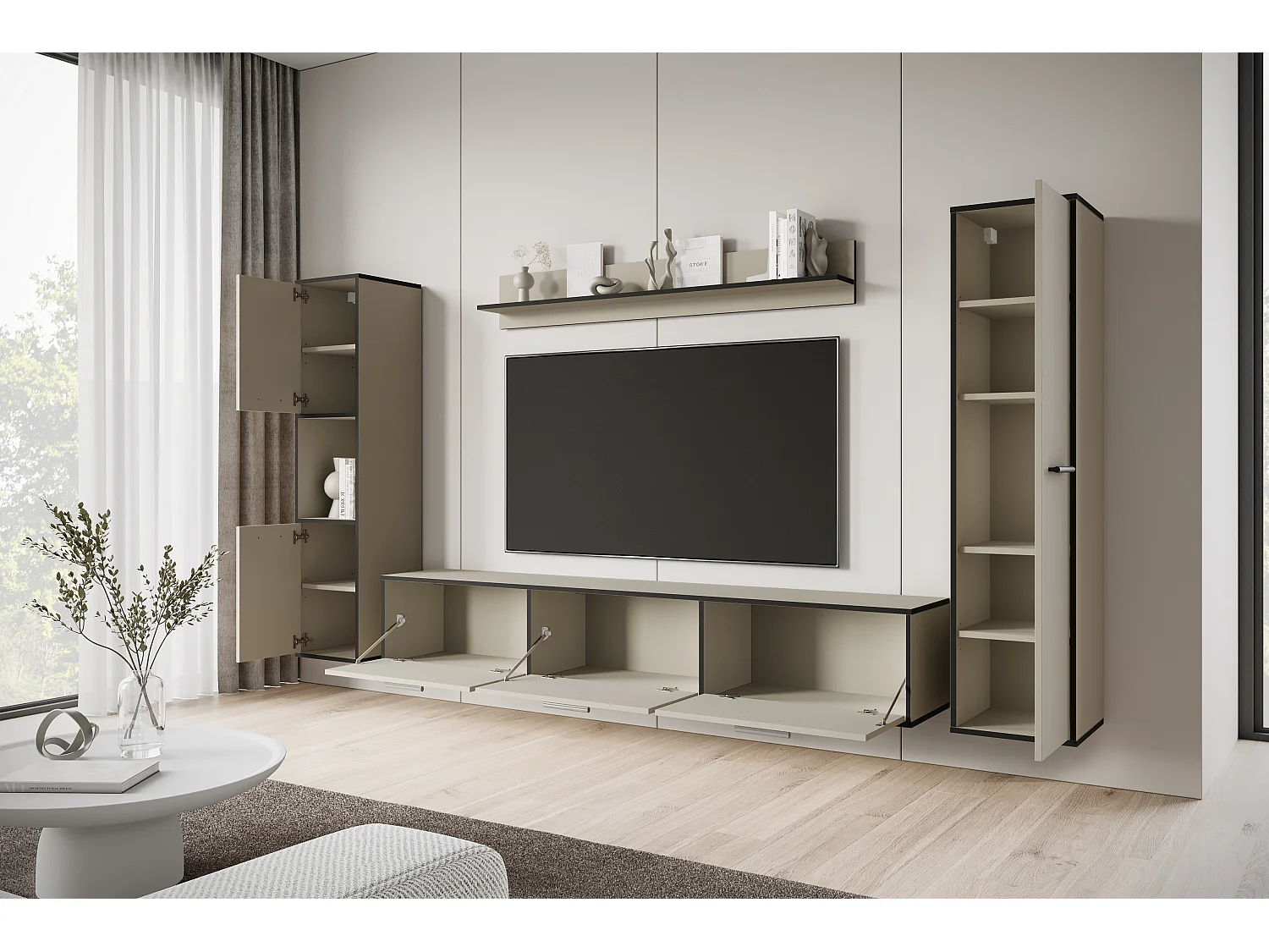 TOGA 4-teilige Wandeinheit Kaschmir beige