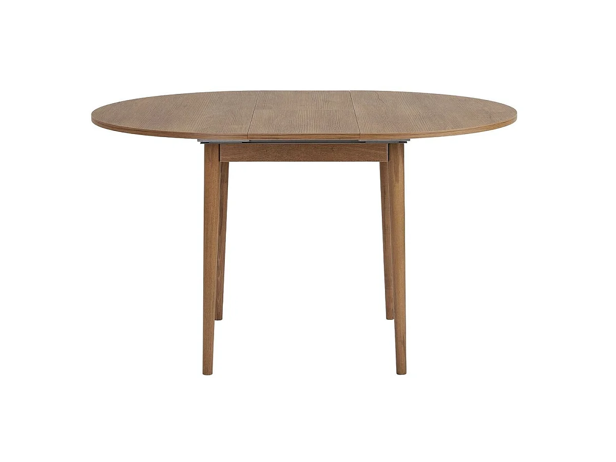 Table à manger ronde extensible de 100 à 131 cm - KLARA