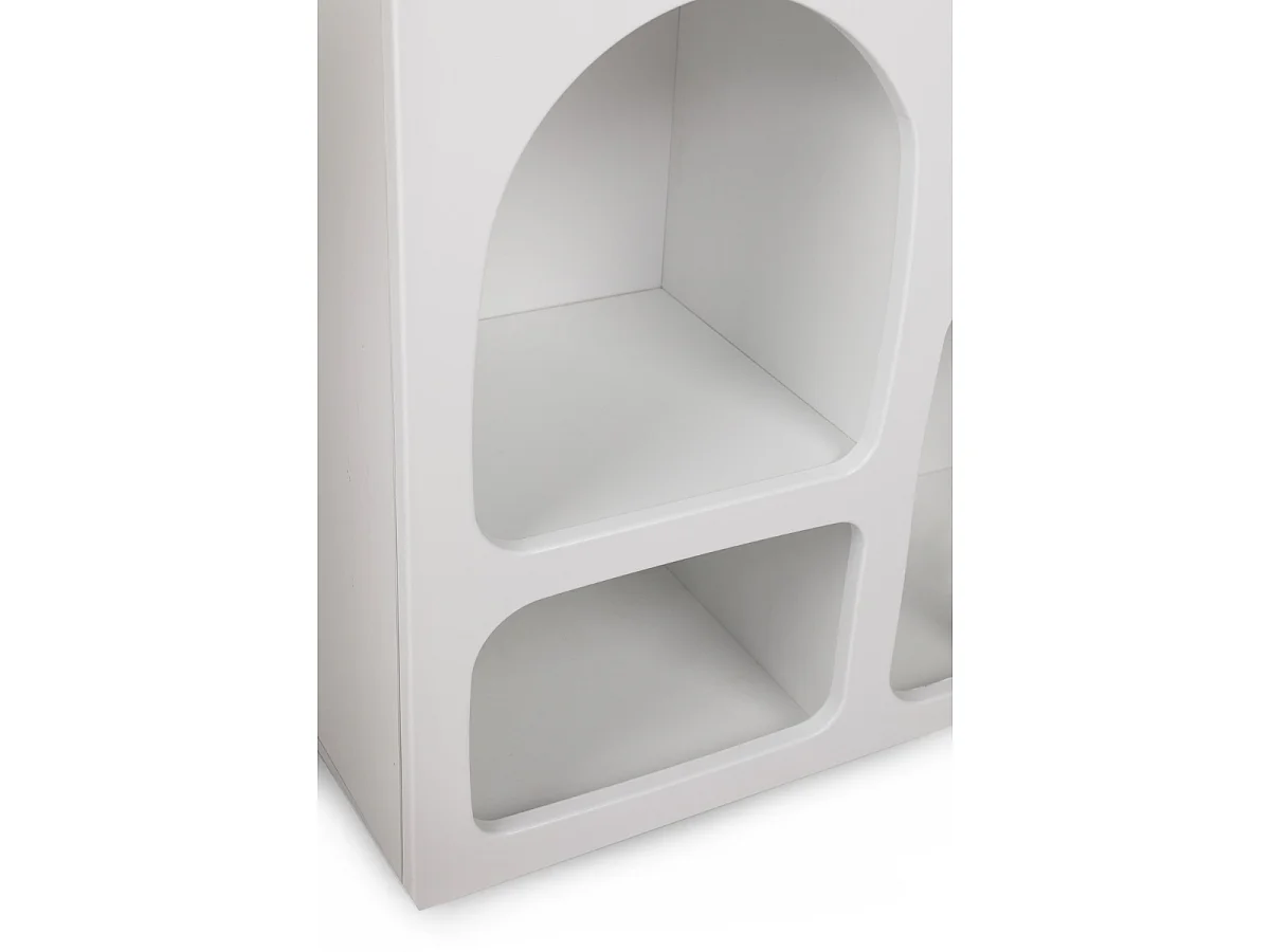 SORA Shelf with 5 Niches, 80 cm Wide