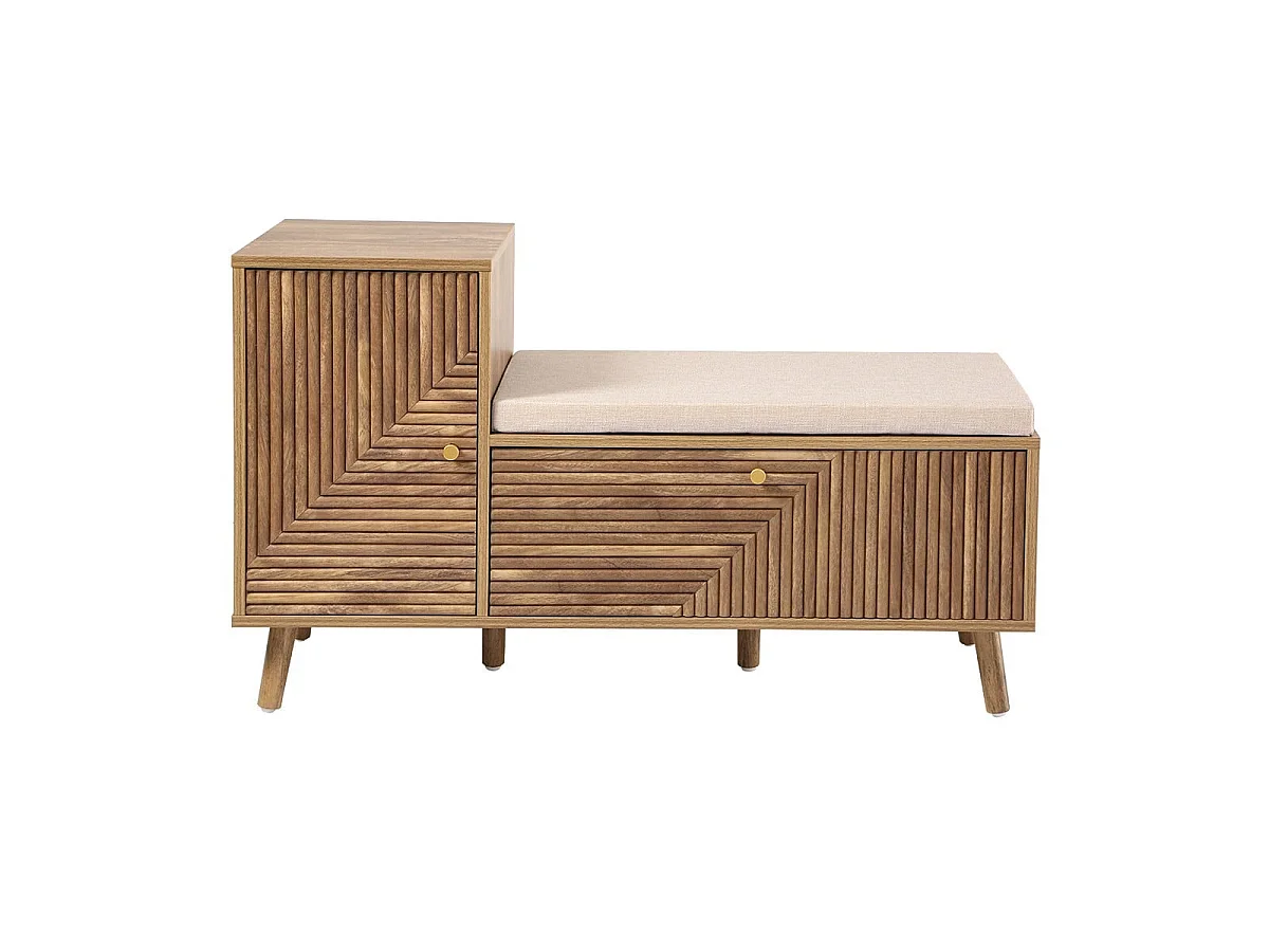 Sapateira de 2 portas com frentes laminadas L101 cm - EDEN