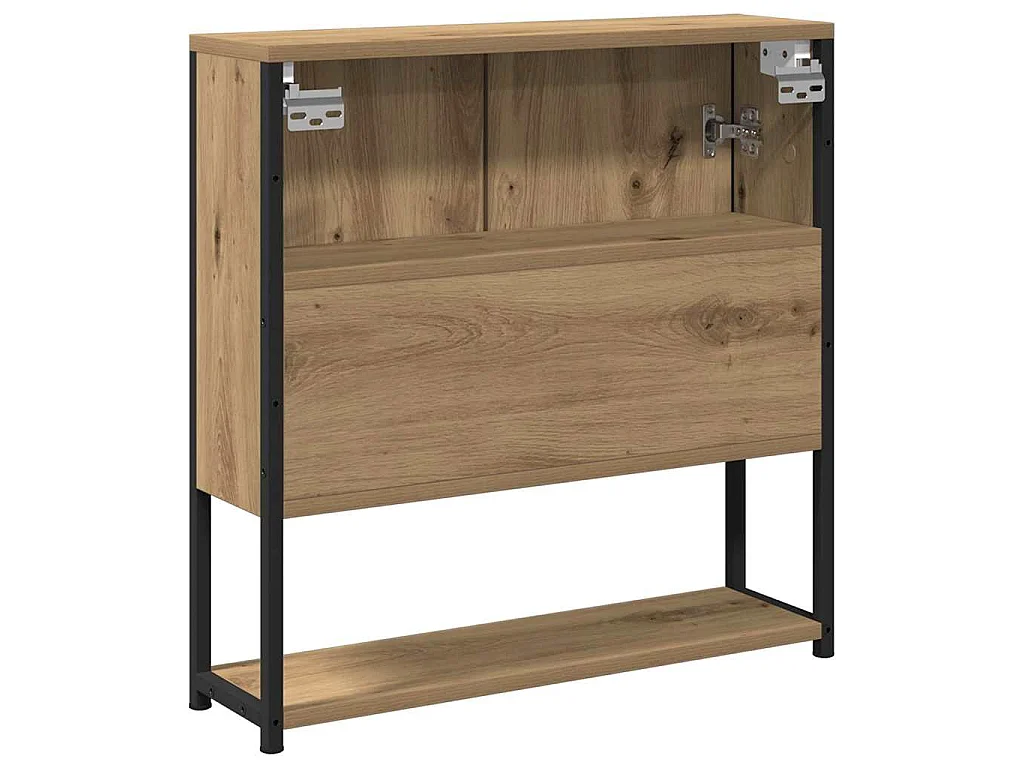 Armoire Miroir Chêne artisanal 60 x 16 x 60 cm