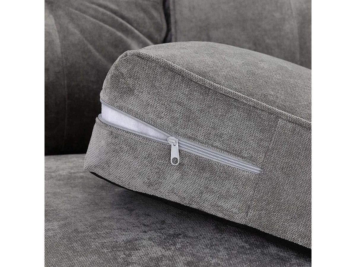 Montford Grey Fabric 3 + 2 Sofa Suite High Back
