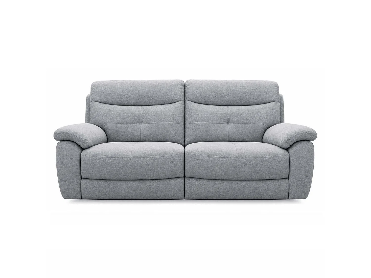 Keswick Electric Reclining Grey Fabric Sofa Suite