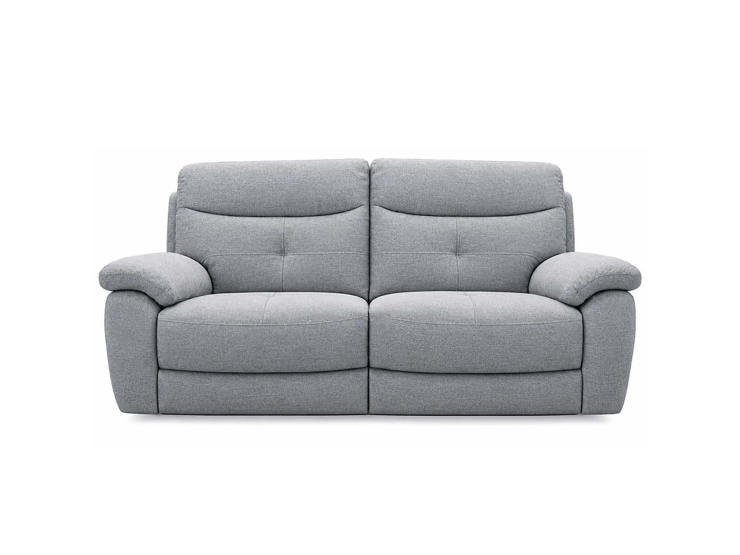 Keswick Electric Reclining Grey Fabric Sofa Suite