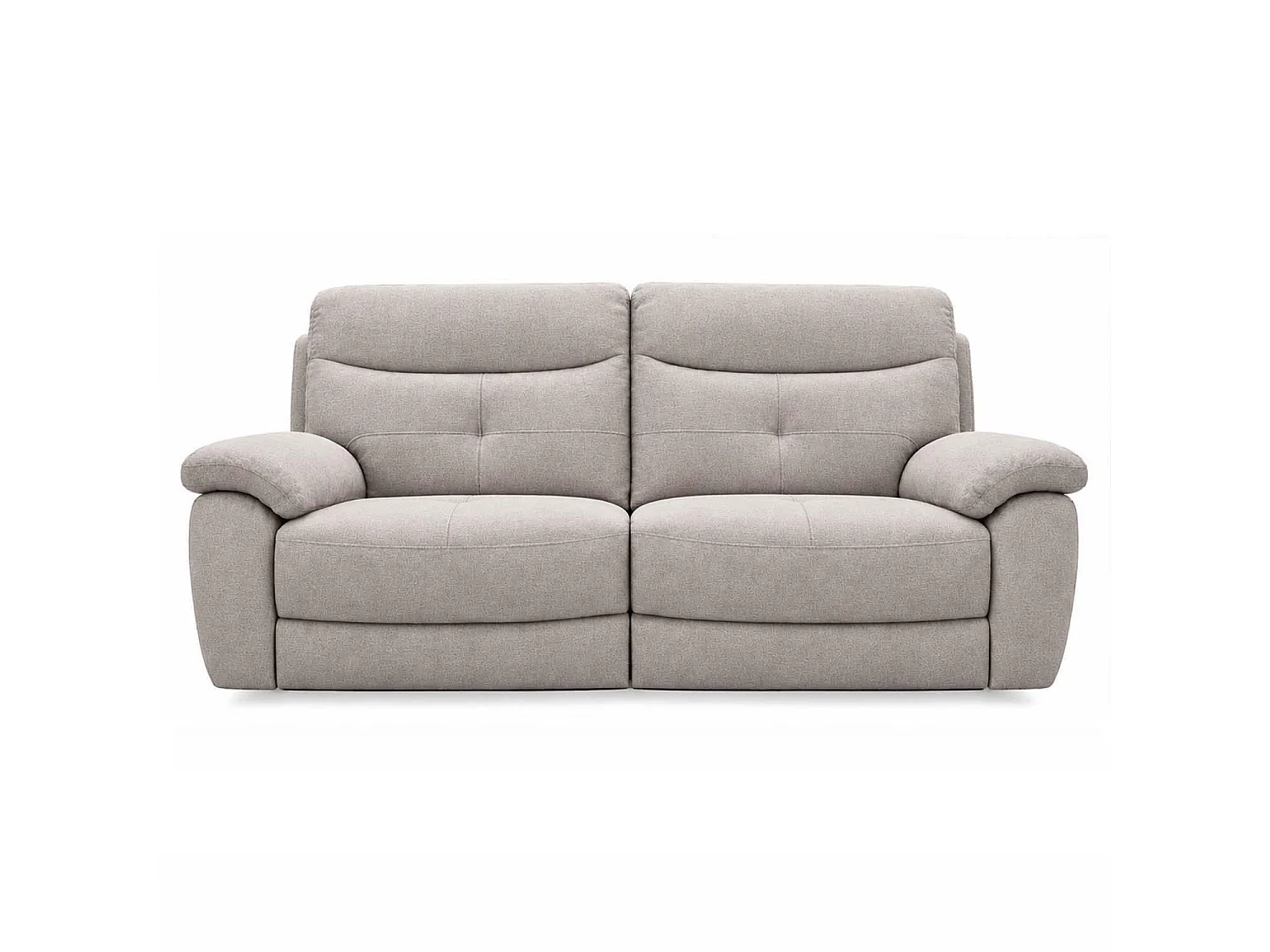 Keswick Electric Reclining Beige Fabric Sofa Suite
