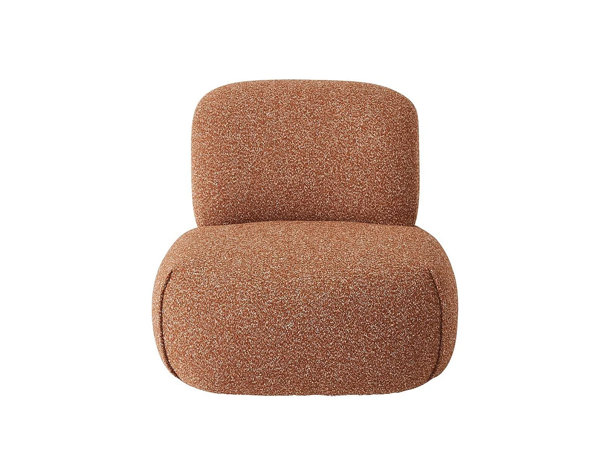 Fauteuil pivotant en tissu CESAR