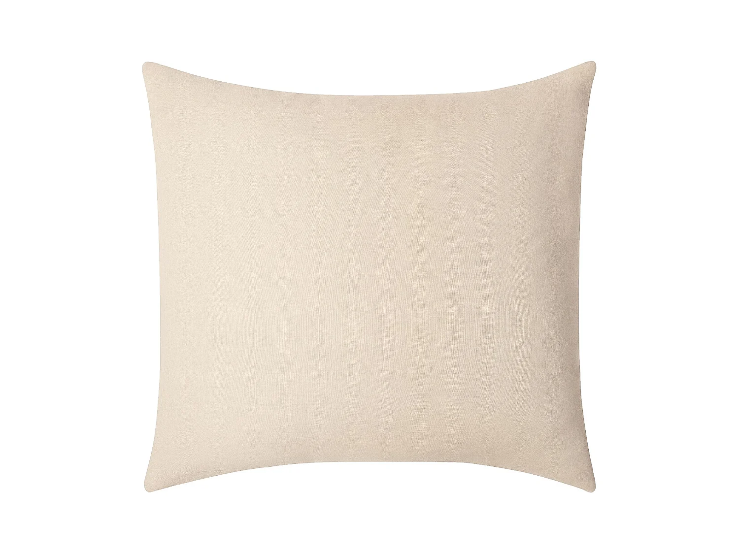 Habitat - Taie d'oreiller en lin - 65 x 65 cm - Naturel - Brunel
