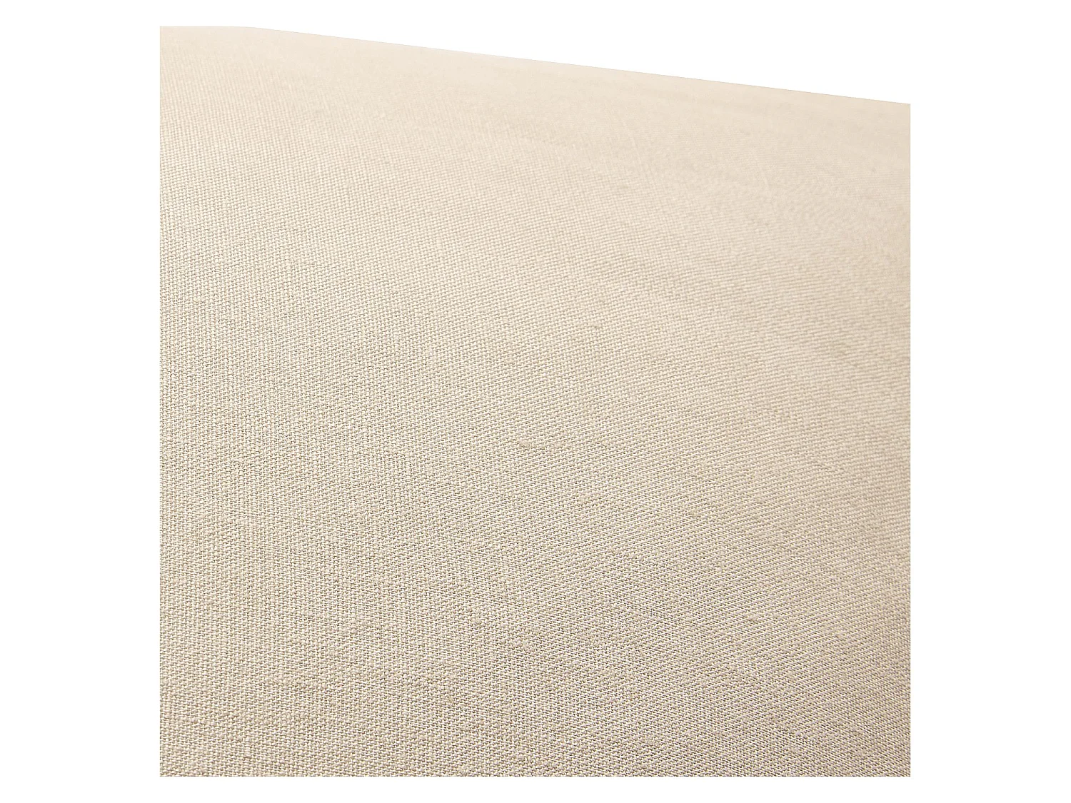 Habitat - Taie d'oreiller en lin - 65 x 65 cm - Naturel - Brunel