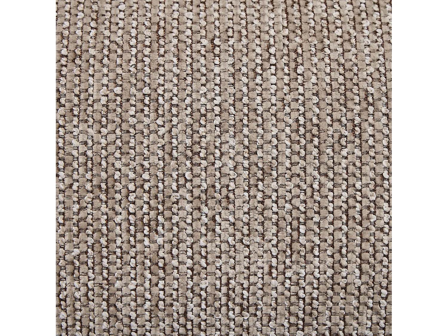 Habitat - Canapé 3 places en tissu chenille  - Taupe - Veroni
