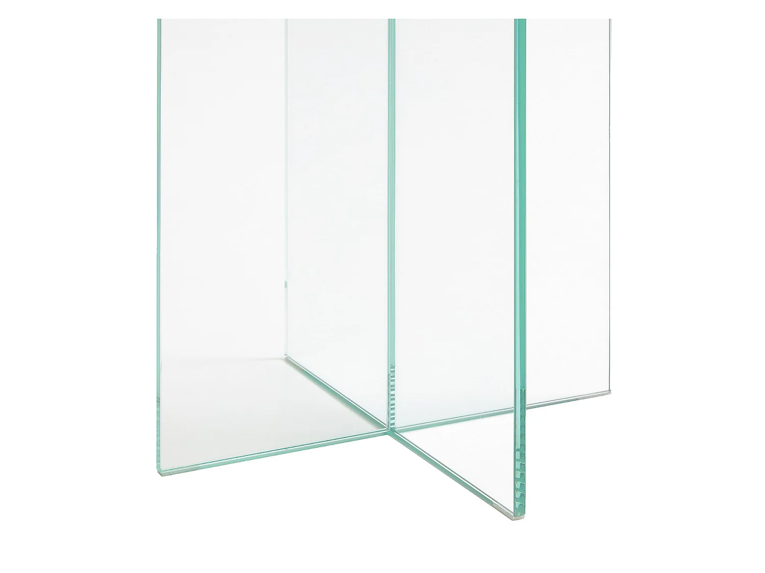 Habitat - Table d'appoint ronde en verre trempé - Transparent - Design by Céline Mognon Fichet - Elory