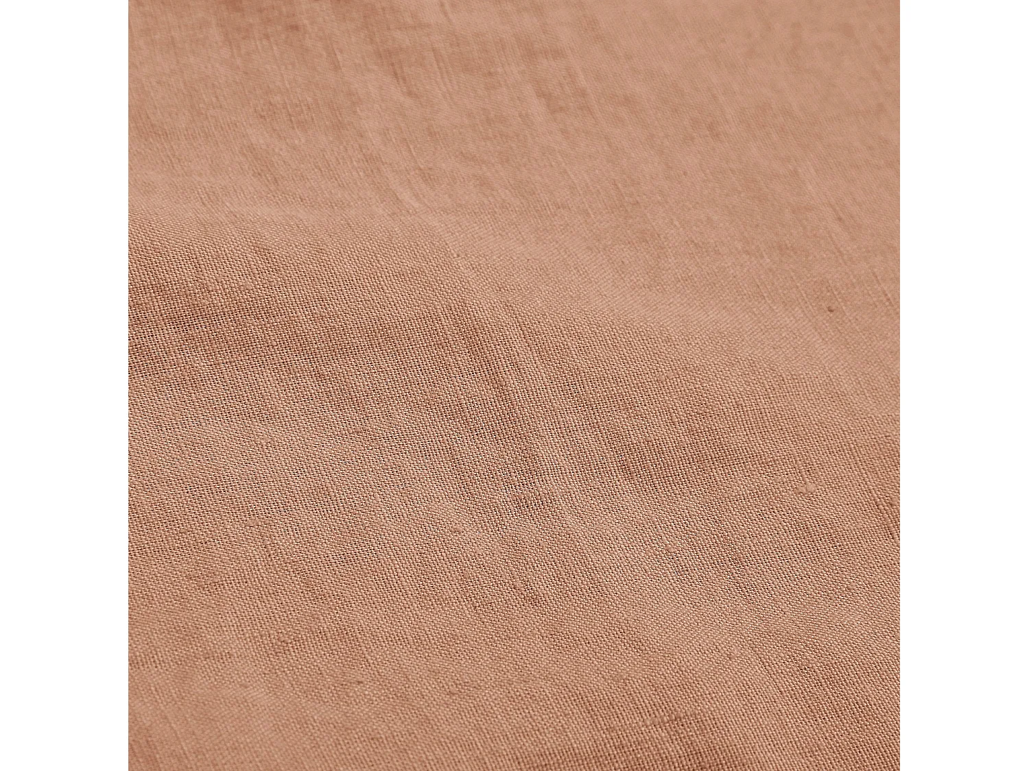 Habitat - Housse de couette en lin - 260 x 240 cm - Brun - Brunel