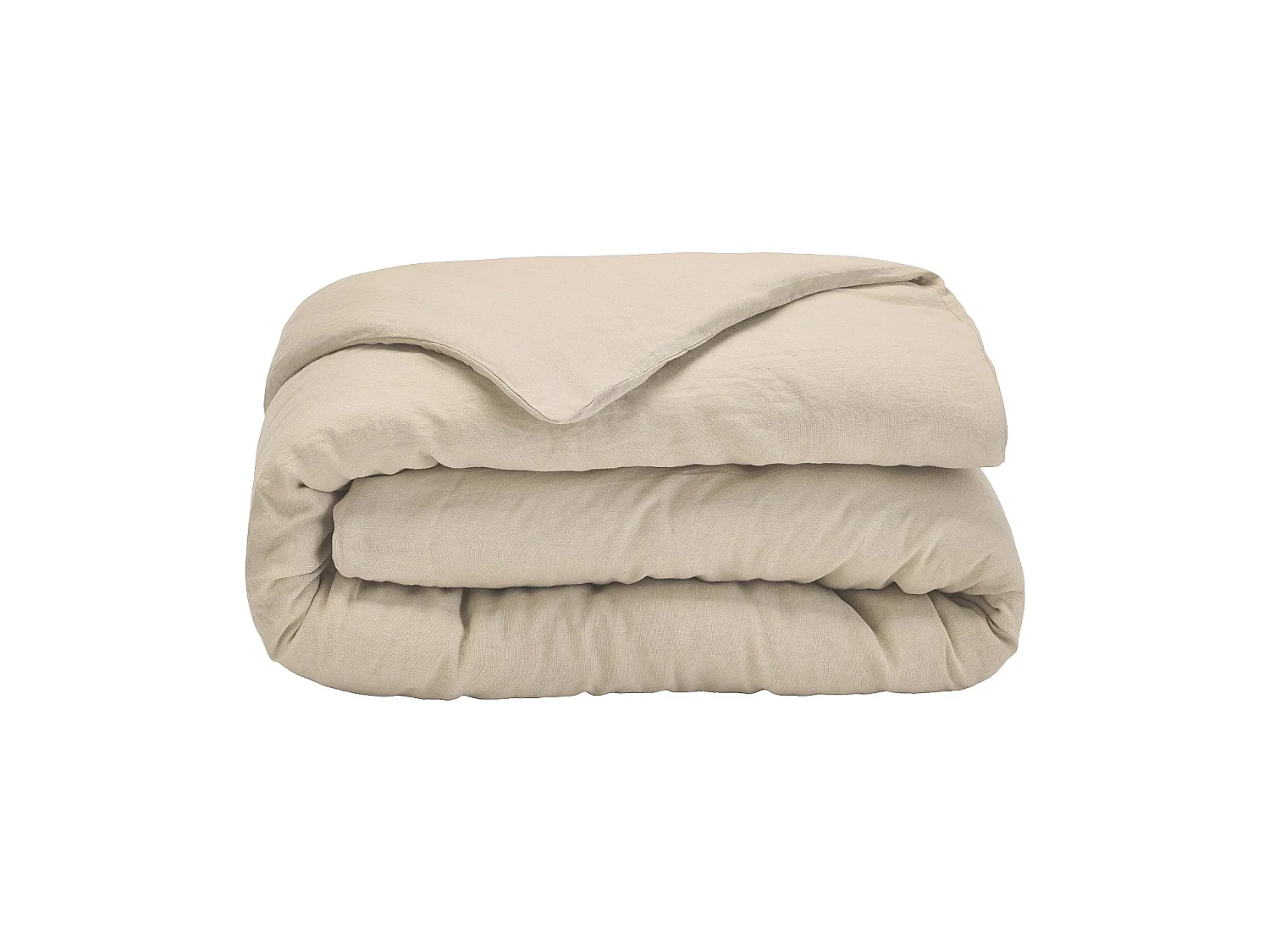 Habitat - Housse de couette en lin - 240 x 220 cm - Naturel - Brunel