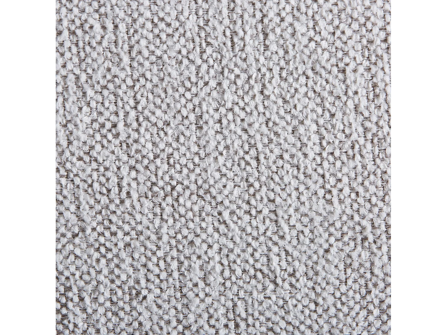 Habitat - Lot de 2 chaises en tissu et métal crème - Ivoire - Bryne