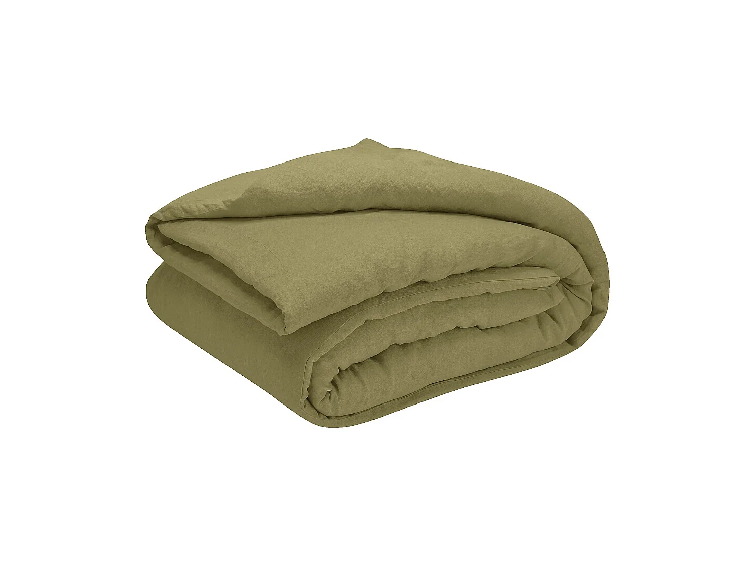 Habitat - Housse de couette en lin - 260 x 240 cm - Bronze - Brunel