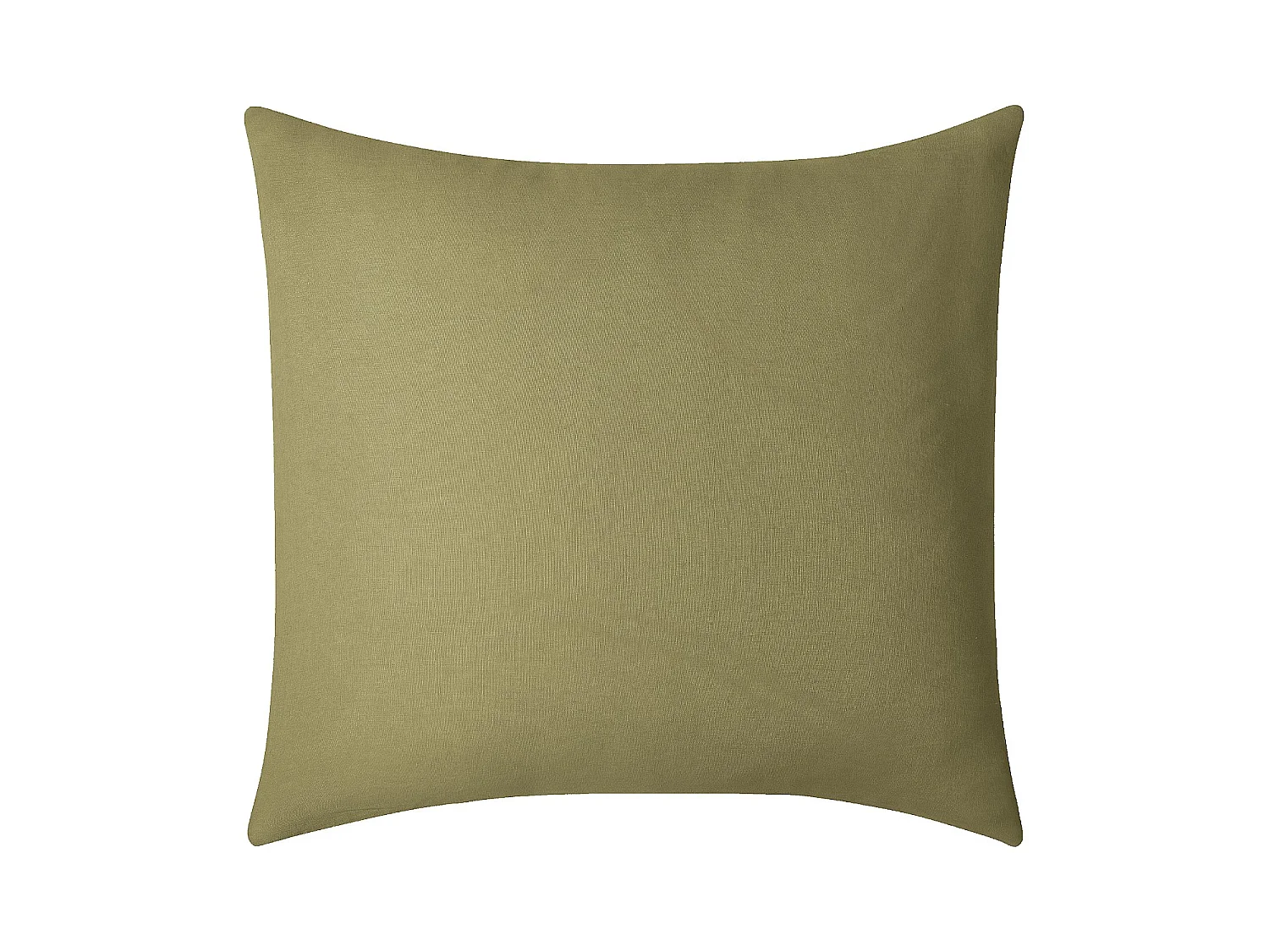 Habitat - Taie d'oreiller en lin - 65 x 65 cm - Bronze - Brunel