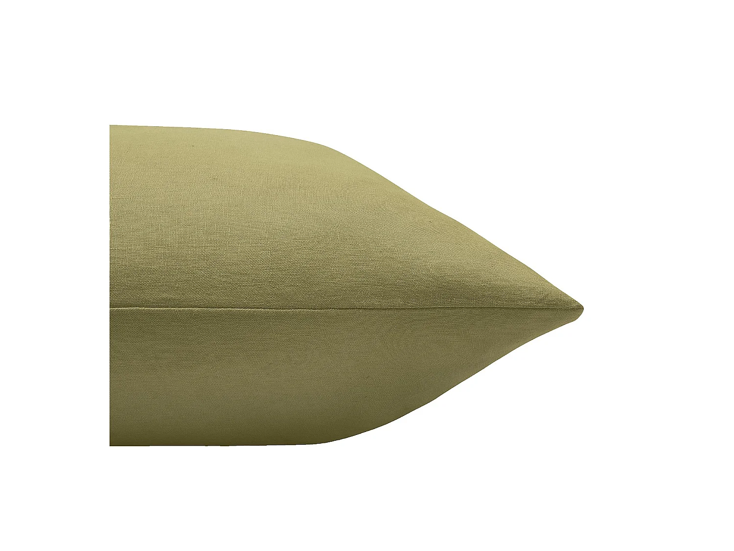 Habitat - Taie d'oreiller en lin - 65 x 65 cm - Bronze - Brunel