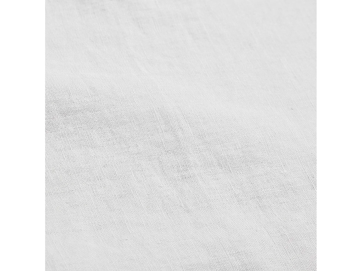 Habitat - Housse de couette en lin - 260 x 240 cm - Blanc - Brunel