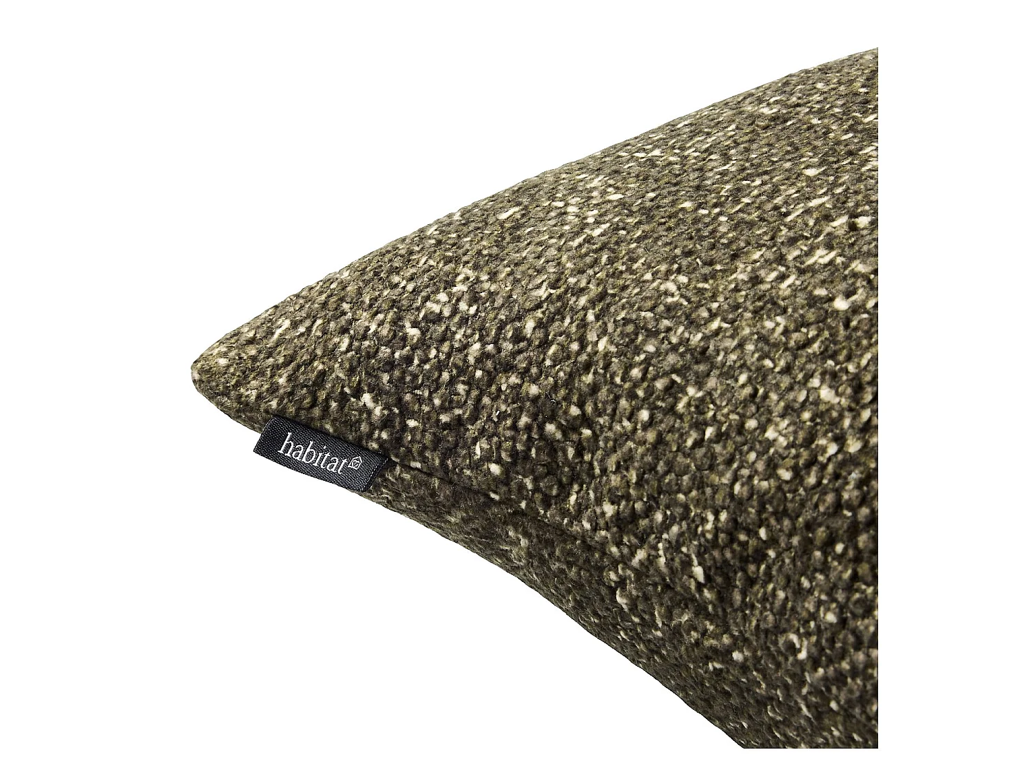 Habitat - Coussin en tissu texturé - 44 x 44 cm - Bronze - Daniel