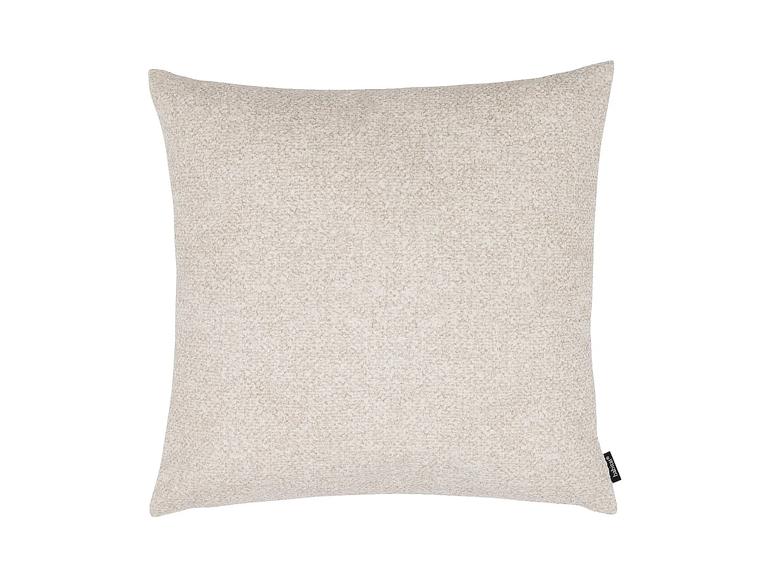 Habitat - Coussin en tissu texturé - 44 x 44 cm - Ecru - Daniel