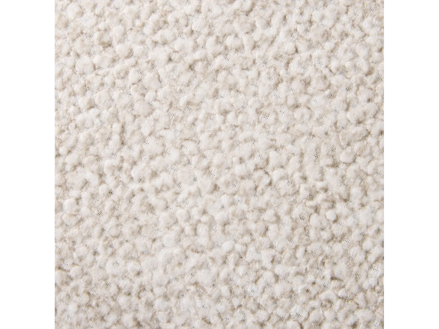 Habitat - Coussin en tissu texturé - 44 x 44 cm - Ecru - Daniel