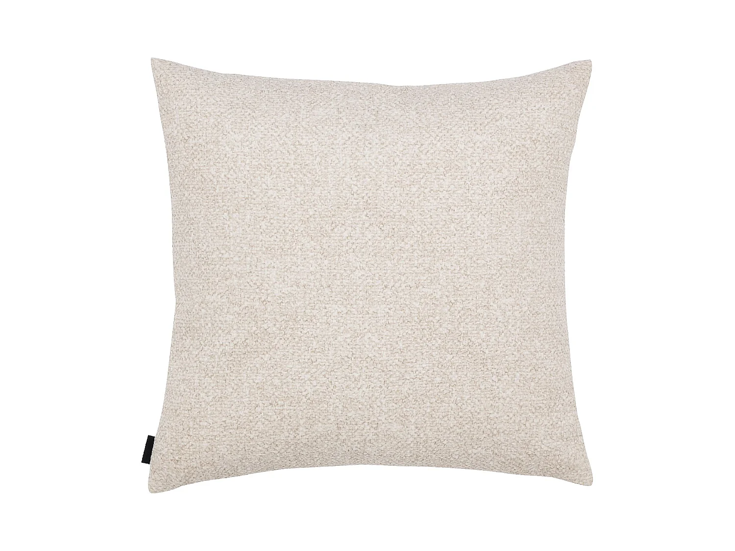 Habitat - Coussin en tissu texturé - 44 x 44 cm - Ecru - Daniel