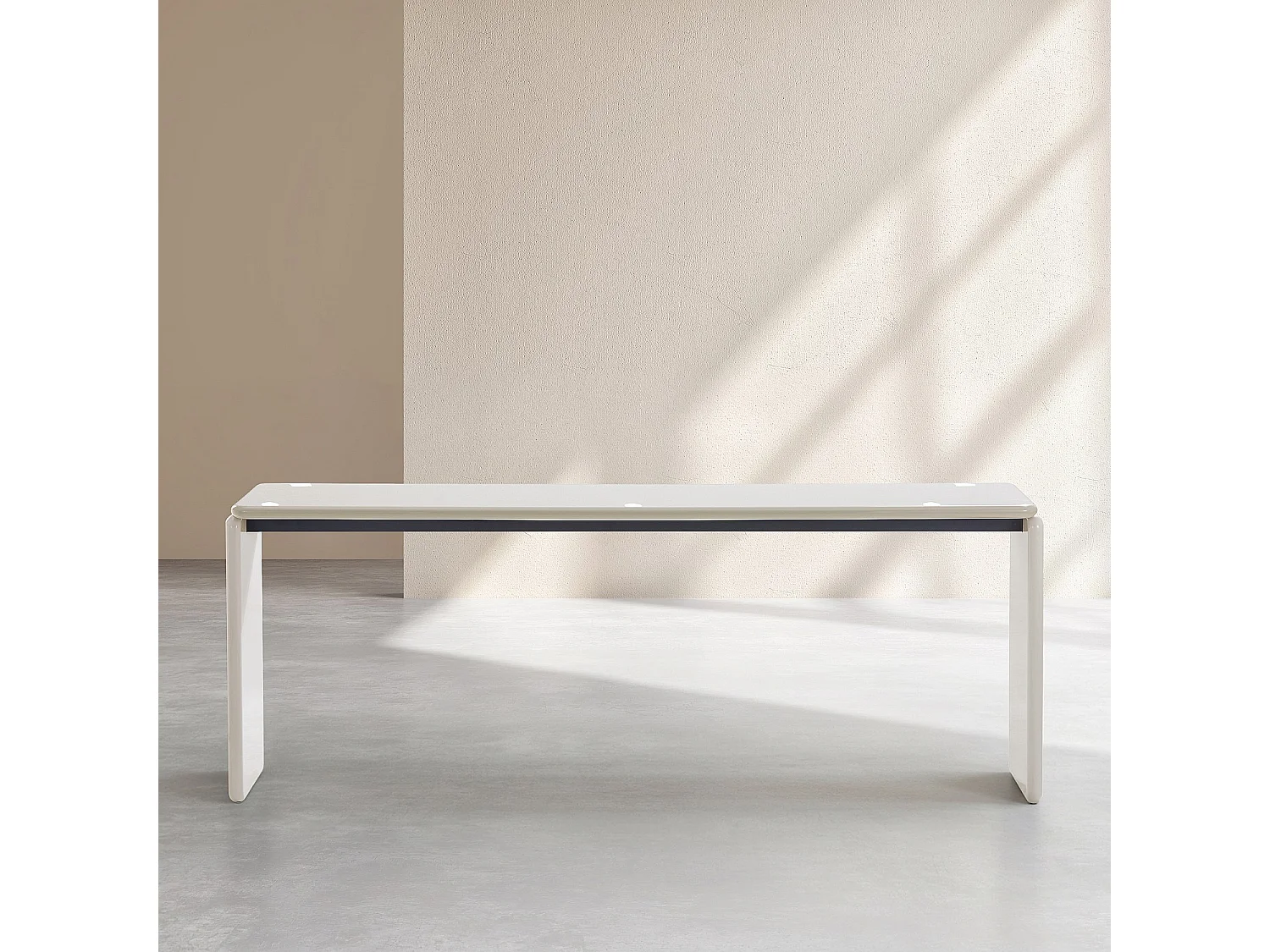 Habitat - Console laquée - Beige - Balma