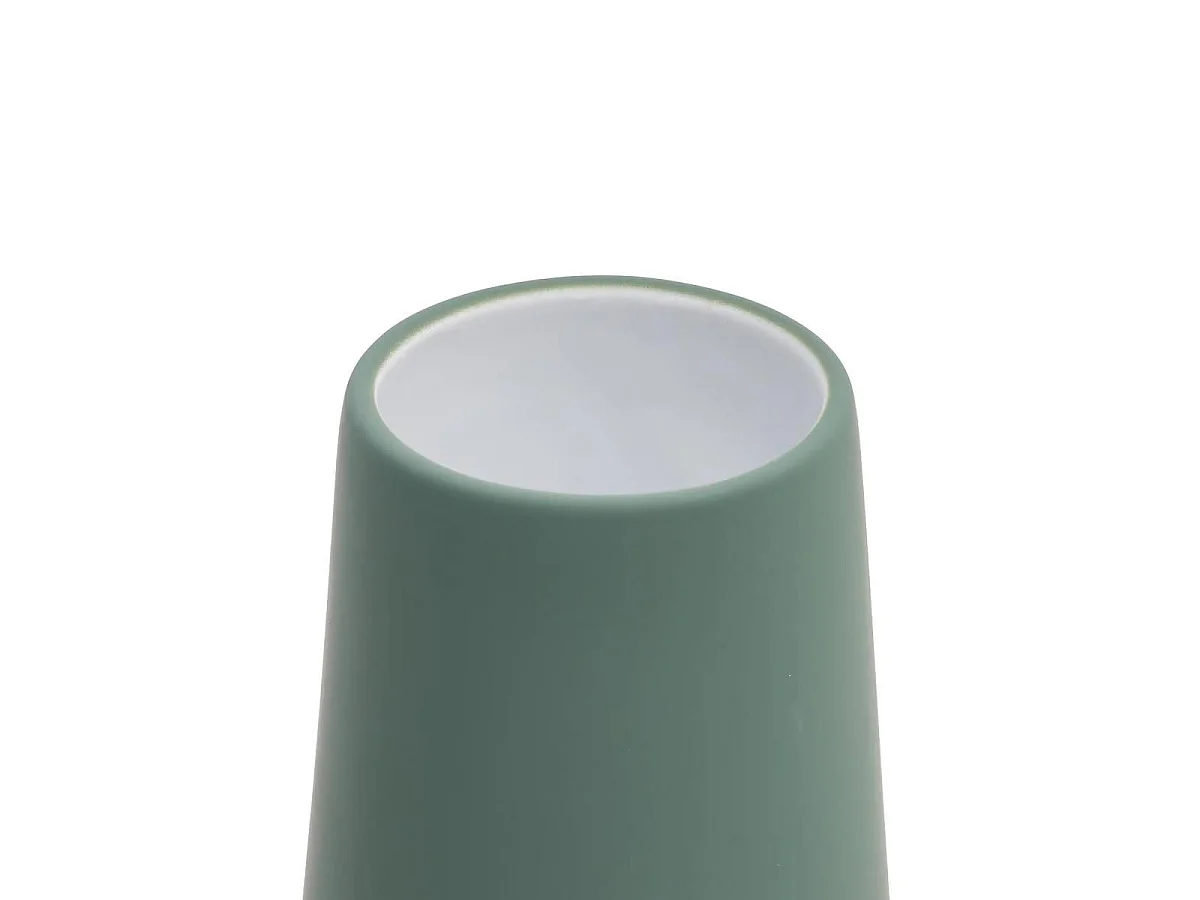 Gobelet Brosse à Dents "Colorama" 11cm Vert Ficus